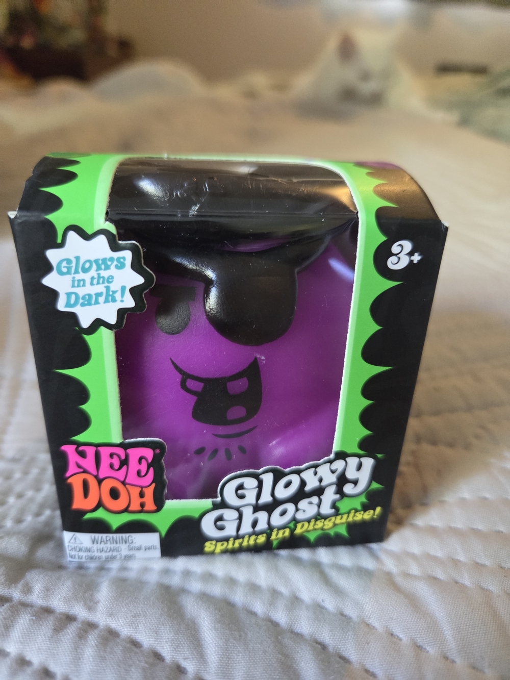 Glowy Ghost Kids Toy – Purple (Glows in the Dark)